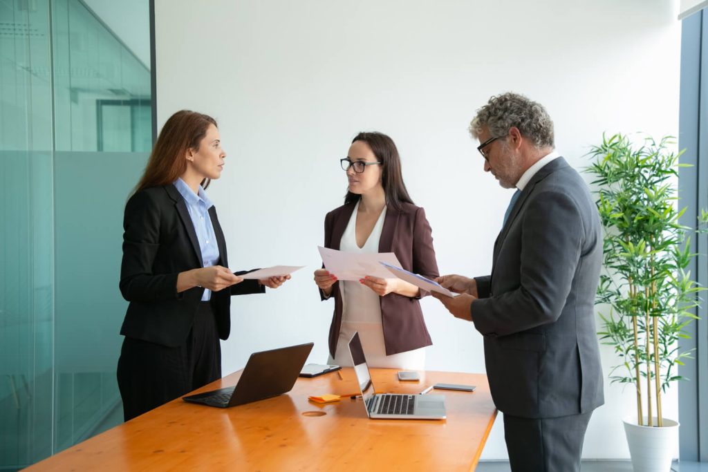 Employment attorney explaining NERC Nevada discrimination claim procedures to employee