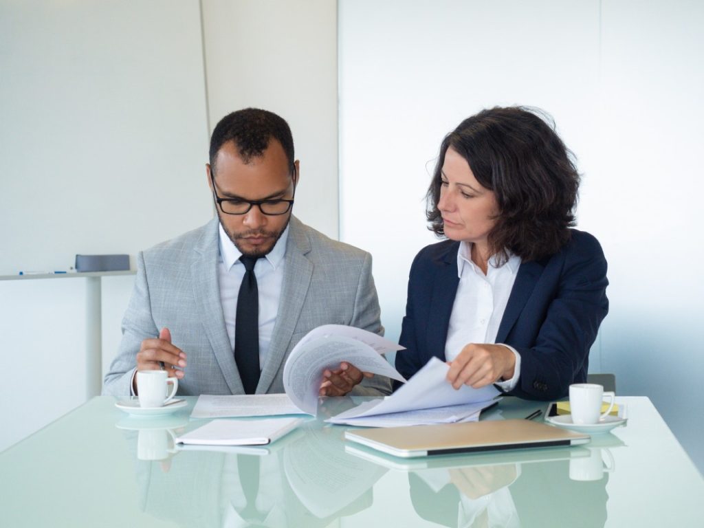 nevada-whistleblower-protection-lawyer Nevada employee discussing whistleblower retaliation claim with employment attorney