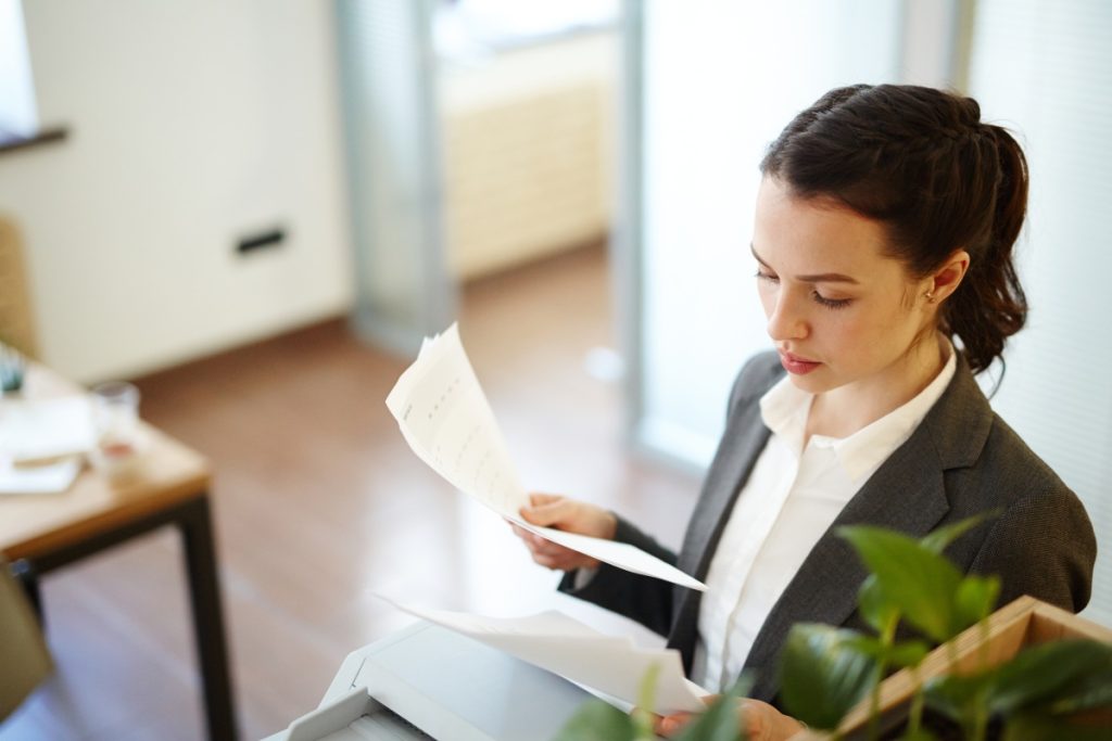 Nevada employee learning about at-will employment rights after being terminated