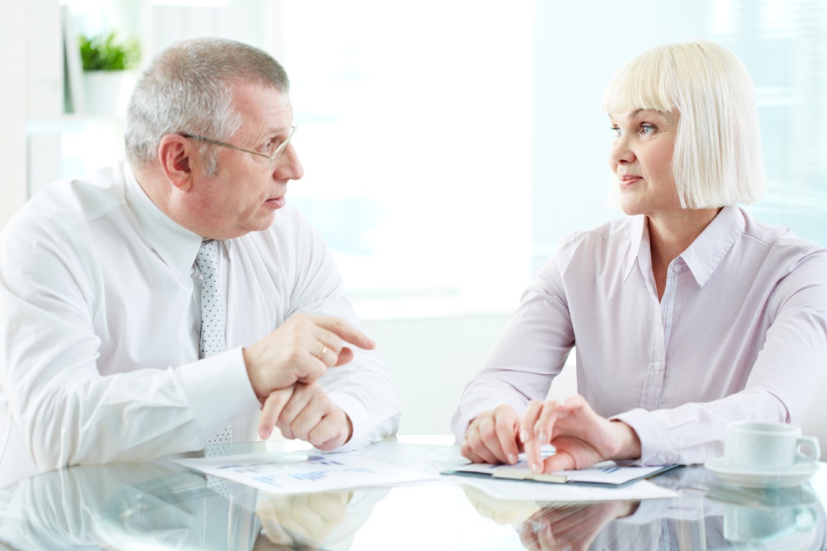 Experienced employee meeting with an employment lawyer about workplace age discrimination in Nevada