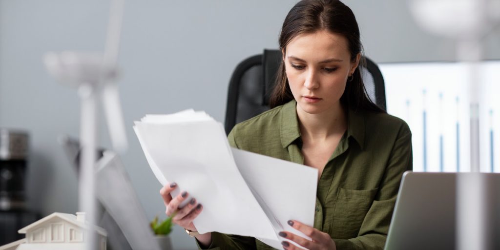 Employee reviewing employment documents and legal deadlines in Nevada