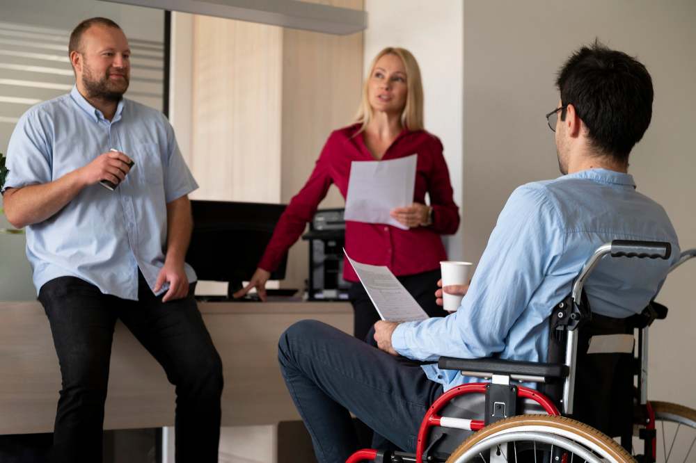 Employee seeking workplace accommodation for a disability under California employment law