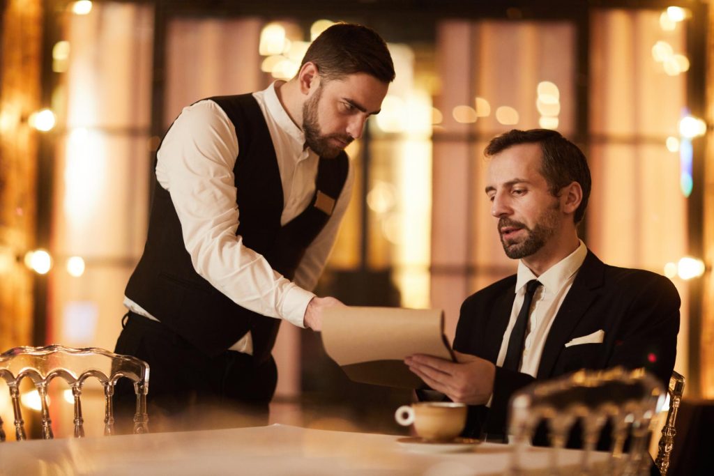 Nevada casino employee completing gaming registration paperwork