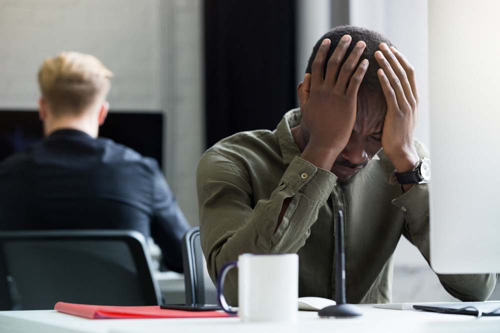 Employee experiencing racial harassment in a California workplace