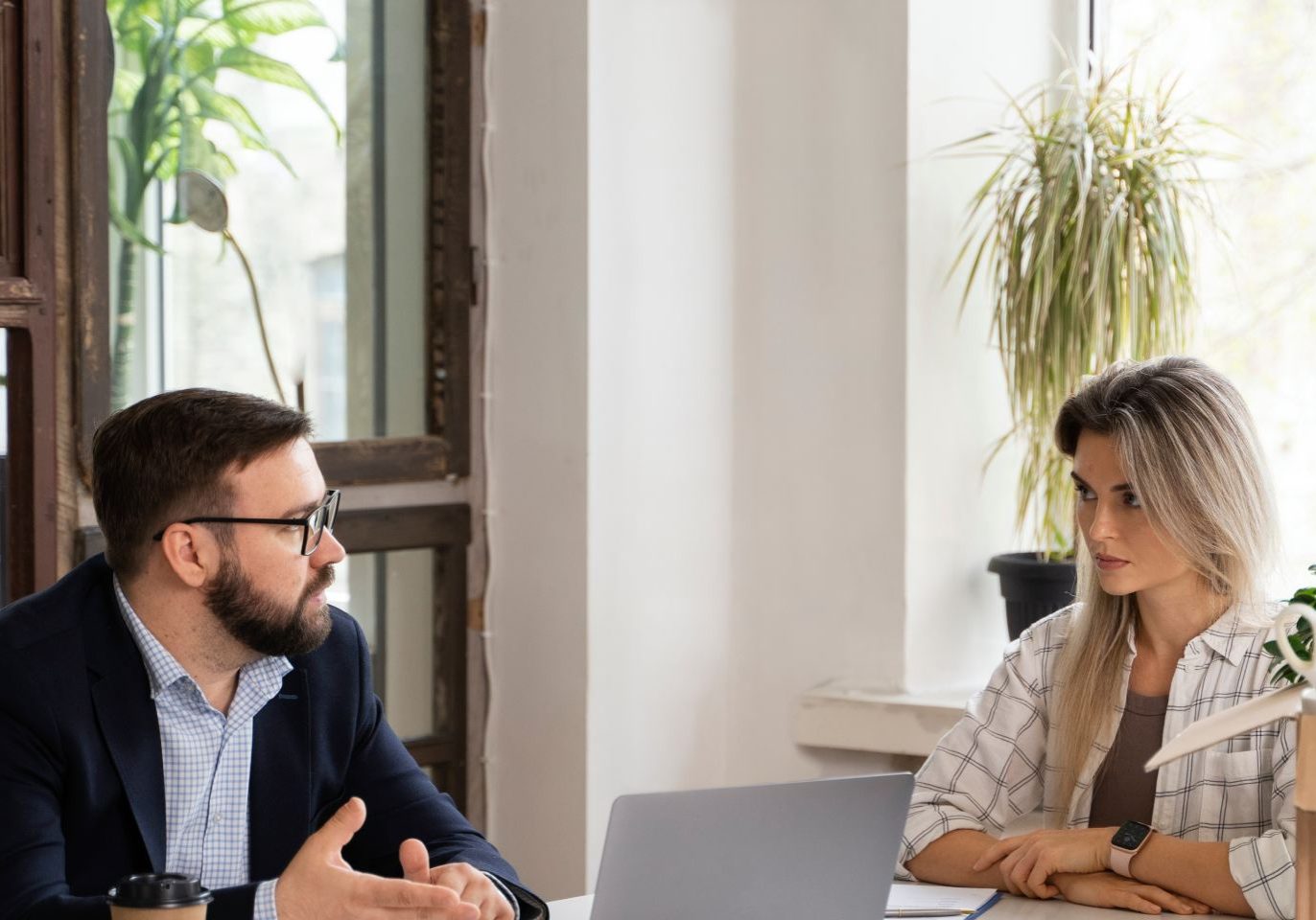 Employee meeting with a Nevada employment attorney about a false job reference and employment defamation