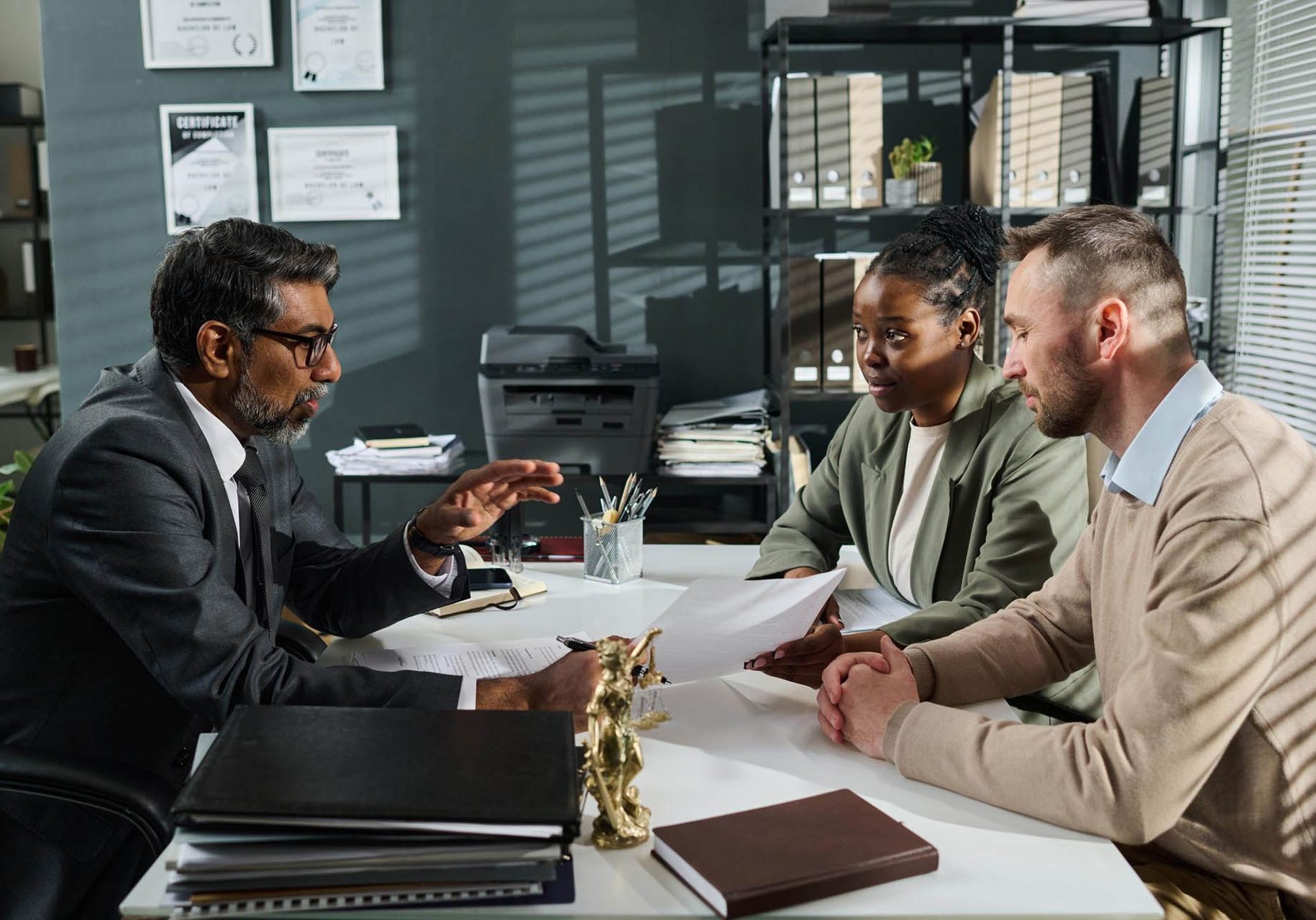 Las Vegas labor lawyer advising employee about workplace rights and legal protections
